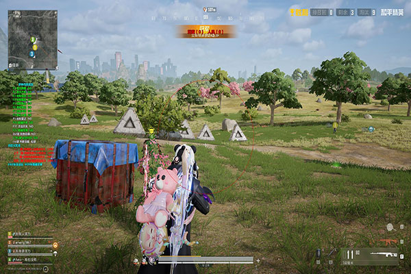 CF fps 外挂软件效果